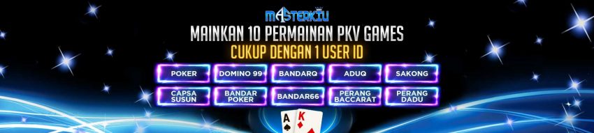 tersedia 10 permainan pkv games di masterkiu